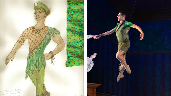 Peter Pan Costume Renderings - Charlotte Ballet
